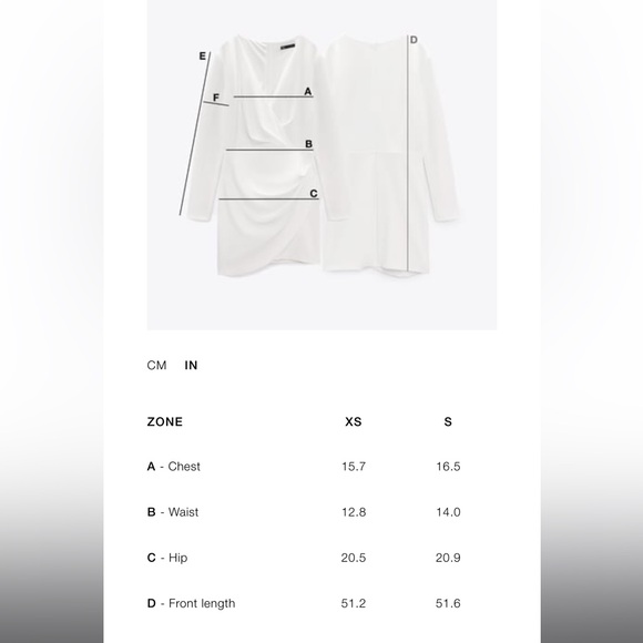 ZARA RUFFLED POPLIN DRESS - Picture 14 of 14